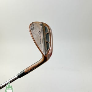 RH TaylorMade Hi-Toe Carbon Steel Wedge 50*-09 X-Stiff Flex Steel Golf No Grip