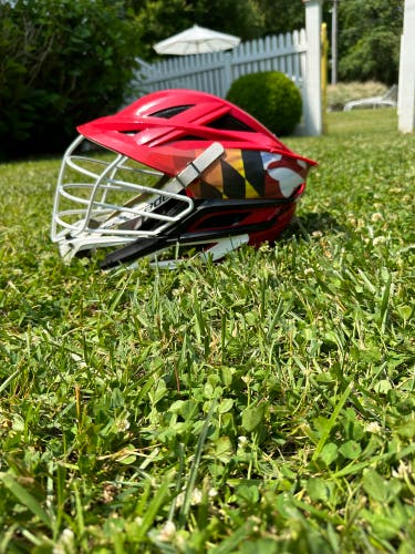 Maryland lacrosse helmet