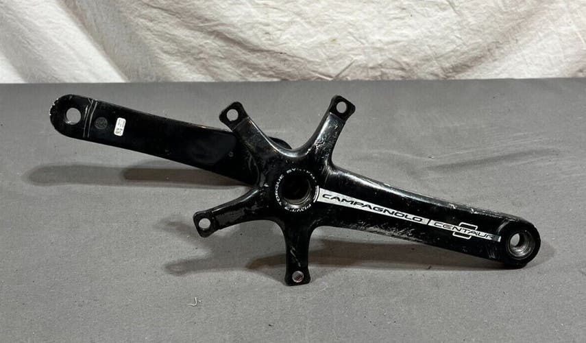Campagnolo Centaur 175mm Black Hollow Aluminum Crank Arms Fast Shipping