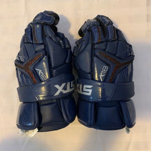 Used STX K18 Lacrosse Gloves 13"