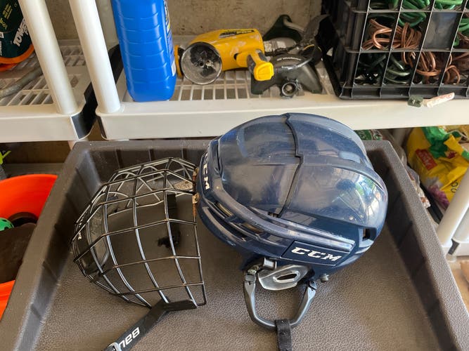 Used Medium CCM Tacks 710 Helmet