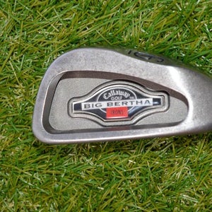 Callaway	Big Bertha Irons	6 Iron	RH	37.5"	Graphite	Firm	New Grip