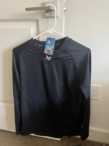 Bauer long sleeve compression shirt - Senior Large