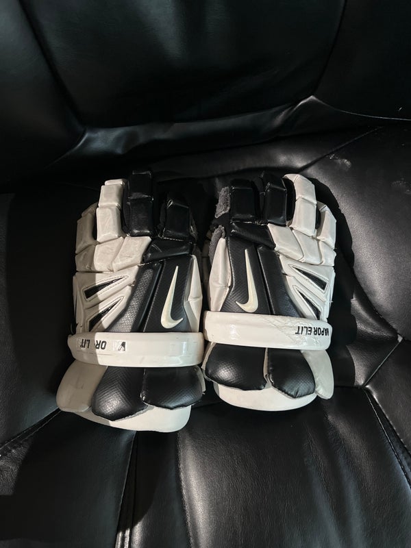 Used Nike Large Vapor Elite Lacrosse Gloves