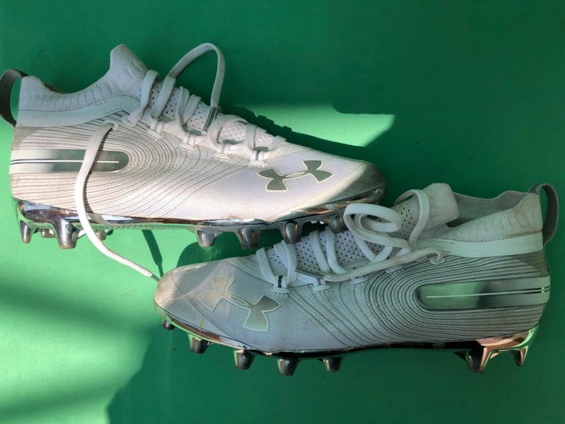 Used Under Armour Spotlight Lacrosse Cleats - Size: M 8.5 (W 9.5)