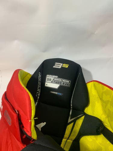 Senior Used Medium Red Bauer Supreme 3S Pants