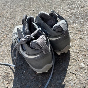 Gray Used Molded Cleats Mid Top