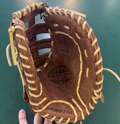 New Worth Right Hand Throw First Base Century Baseball Glove 12.5"