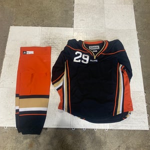 Anaheim Ducks XL Reebok Jersey + Socks