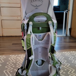 Used Osprey child carrier hiking Backpack