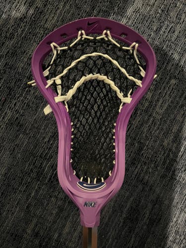 Faded Purple Dyed Nike L3 Lacrosse Head Strung
