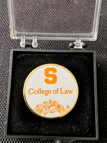 Syracuse College of Law Pin