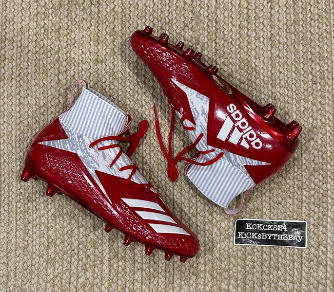 Adidas SM Freak Ultra Primeknit Football Cleats Red Mens
