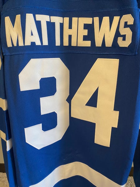 Men's Toronto Arenas Auston Matthews adidas Blue Authentic - Player Jersey