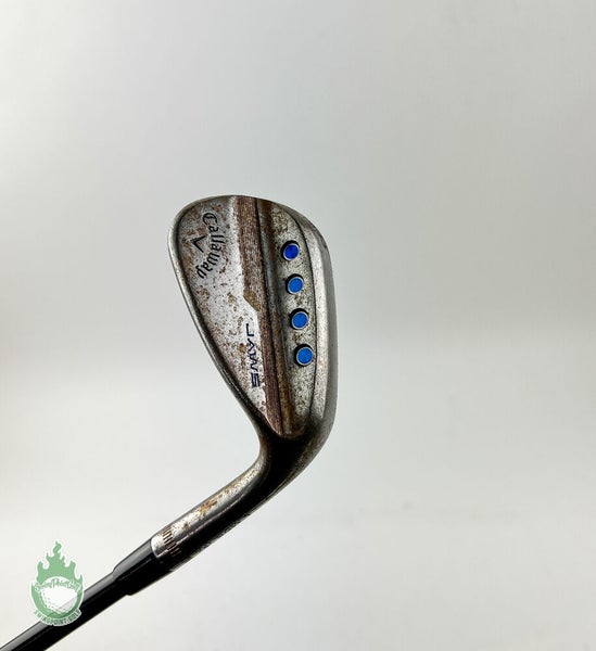 Tour Issue Callaway MD5 Jaws RAW S Grind Wedge 52*-10 Low Bounce X-Stiff  Steel