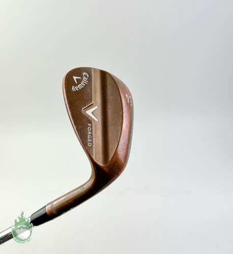 Used Right Handed Callaway BeCu Copper Forged 54*-11 Wedge Flex Steel Golf Club