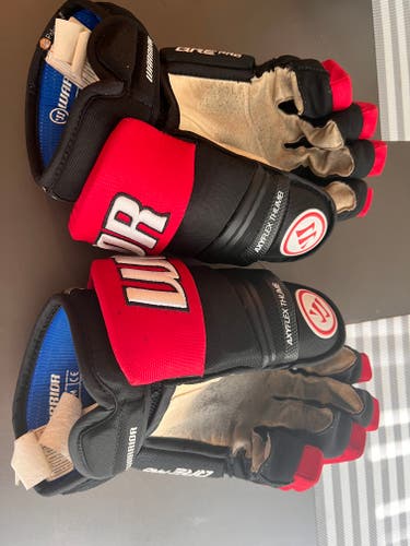 Used Warrior Covert QRE20 PRO Gloves 13"