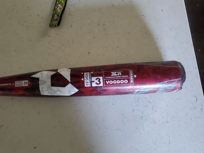 Used BBCOR Certified DeMarini Alloy Voodoo One Bat (-3) 29 oz 32"