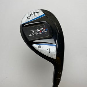 Callaway XR OS 7 Hybrid 33* Mitsubishi Rayon Bassara 50x5ct Ladies Graphite RH