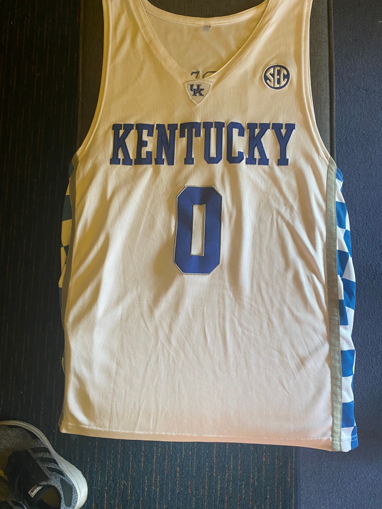DeAron Fox Kentucky Basketball Jersey