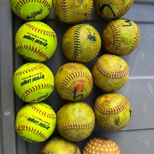 Softballs 11 inch balls