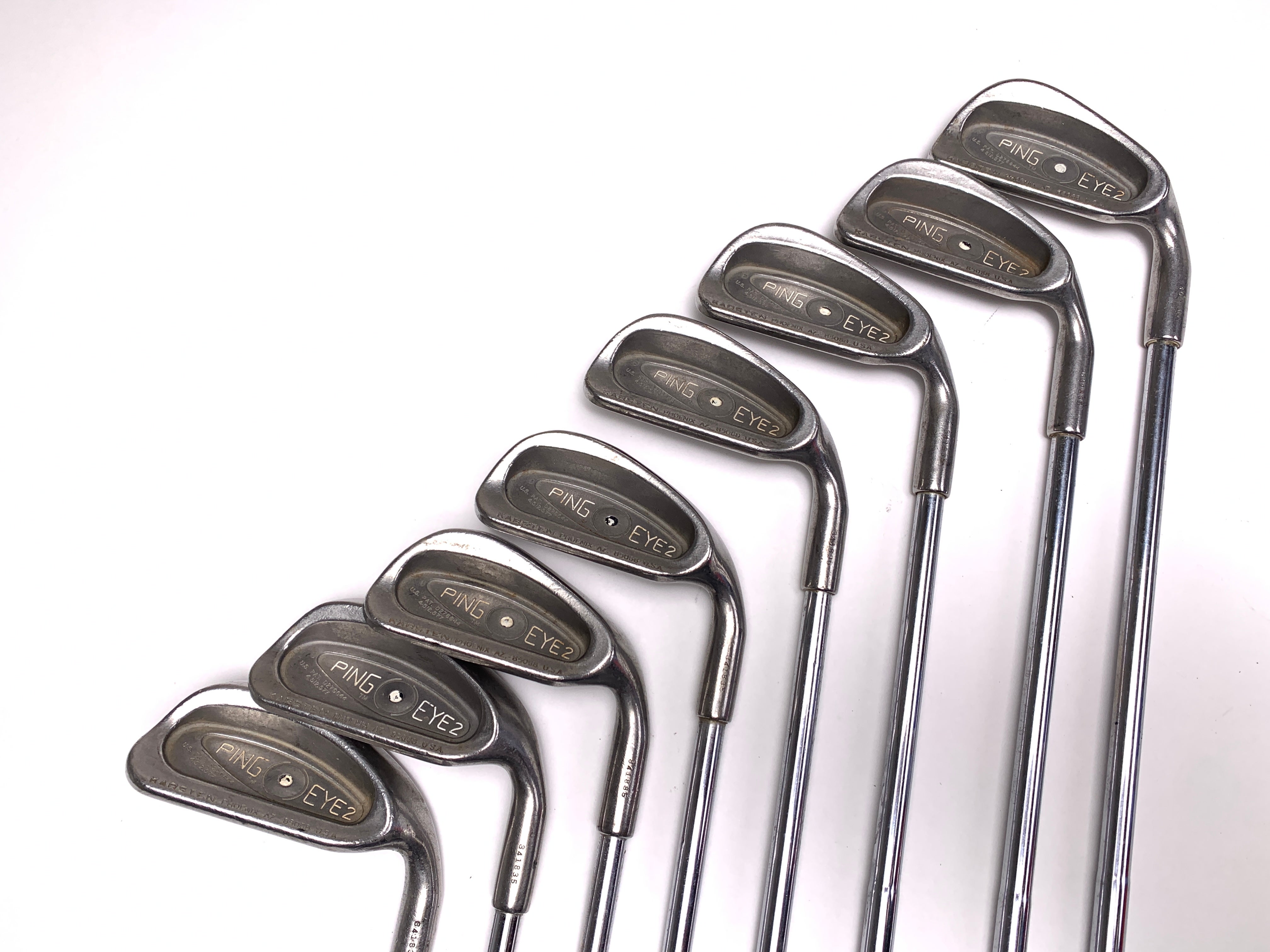 Ping Eye 2 Iron Set 2-PW White Dot 3* Up Karsten ZZ-Lite