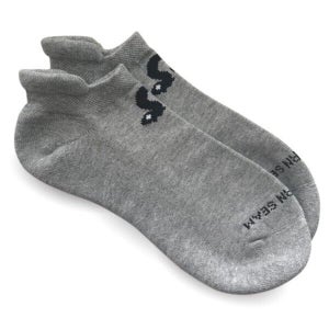 Southern Seam Low Cut Performance Socks Grey XL (14-16)