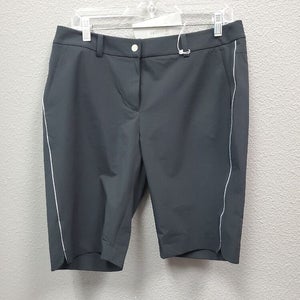 NEW JDX LADIES GOLF SHORTS -BLACK (SIZE 8)