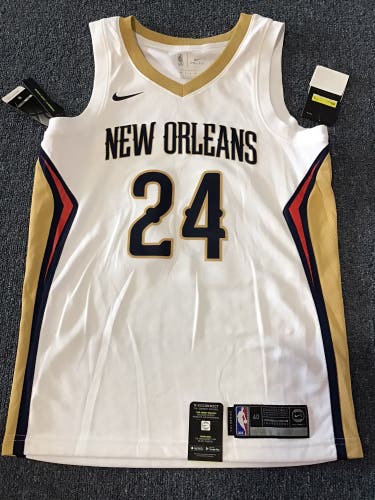 NWT New Orleans Pelicans Mens Sm. Nike Jersey #24 Kissoonevans (Custom)