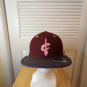 Vintage Cleveland Cavaliers Reebok Kolors Fitted Hat 7 3/8 NBA