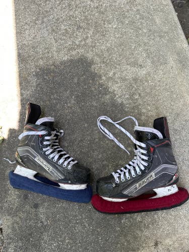 Used Bauer Extra Wide Width Size 8 Vapor X700 Hockey Skates