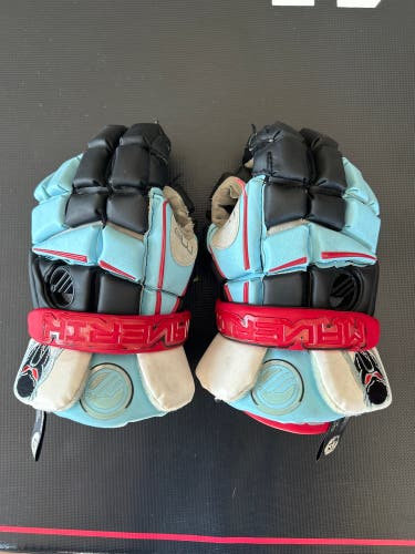 Used Player's Maverik 12" M3 Lacrosse Gloves