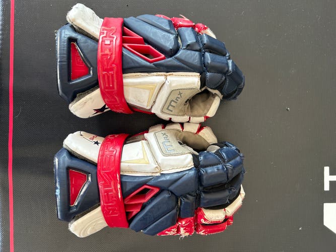 Used Player's Maverik 13" M4 Lacrosse Gloves