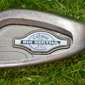 Callaway	Big Bertha X-12 Irons	8 Iron	RH	35.5"	Graphite	Womens	New Grip