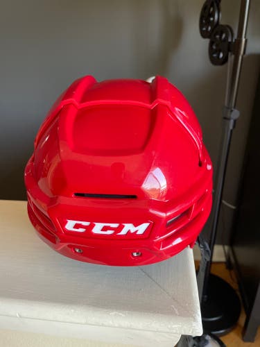 Red CCM Tacks 910 Helmet