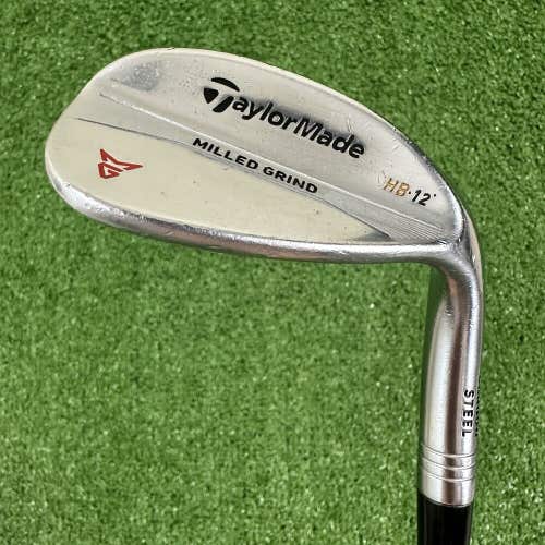 TaylorMade Milled Grind 58 HB-12 Wedge KBS Tour FLT 120 Stiff Flex RH 35.25