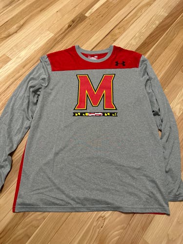 Used Men's Under Armour Shirt University of Maryland