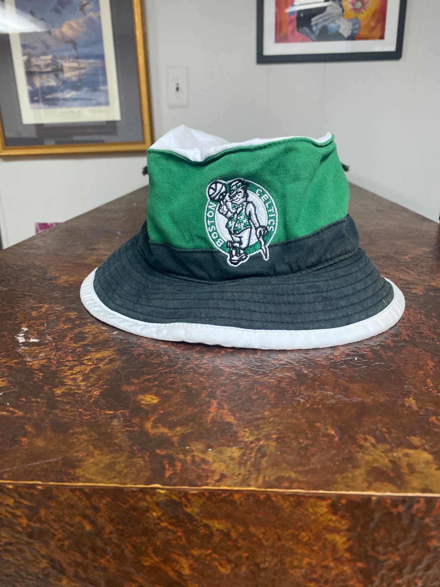 Boston Celtics - Large Logo 39THIRTY NBA Hat :: FansMania