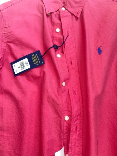 Ralph Lauren Size Small Pink Button Down