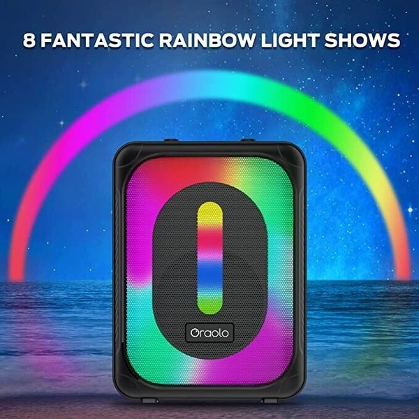 NEW $75 Oraolo Roller Portable Wireless bluetooth 40W speaker Waterproof