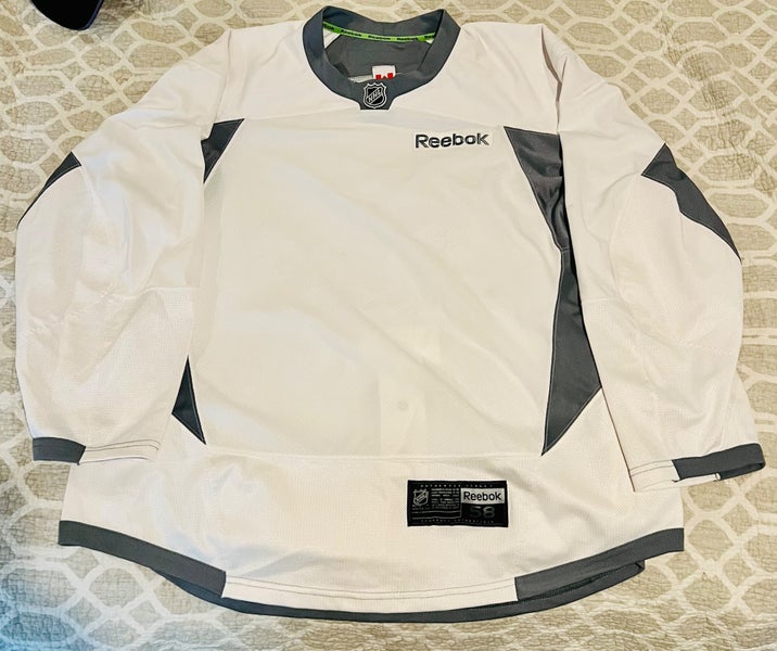White Reebok NHL practice jersey