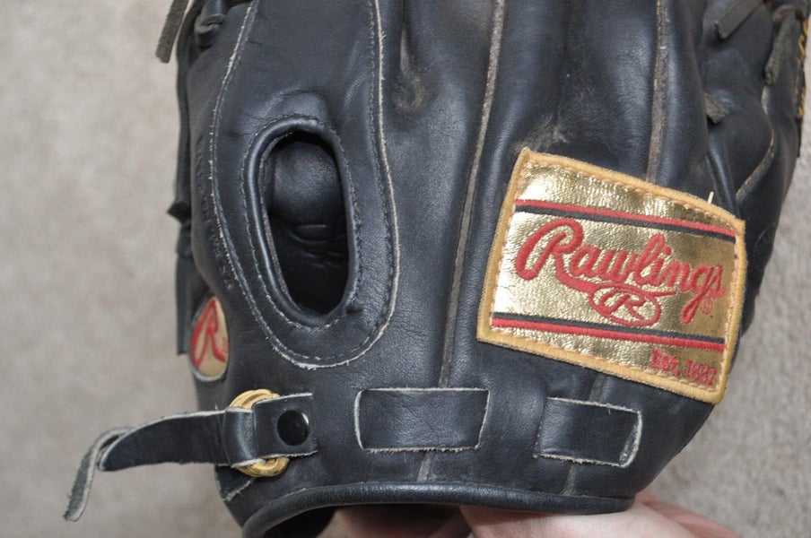 12.75” Rawlings Gold Glove GG601 TRAP-EZE Baseball Pro Mitt LHT