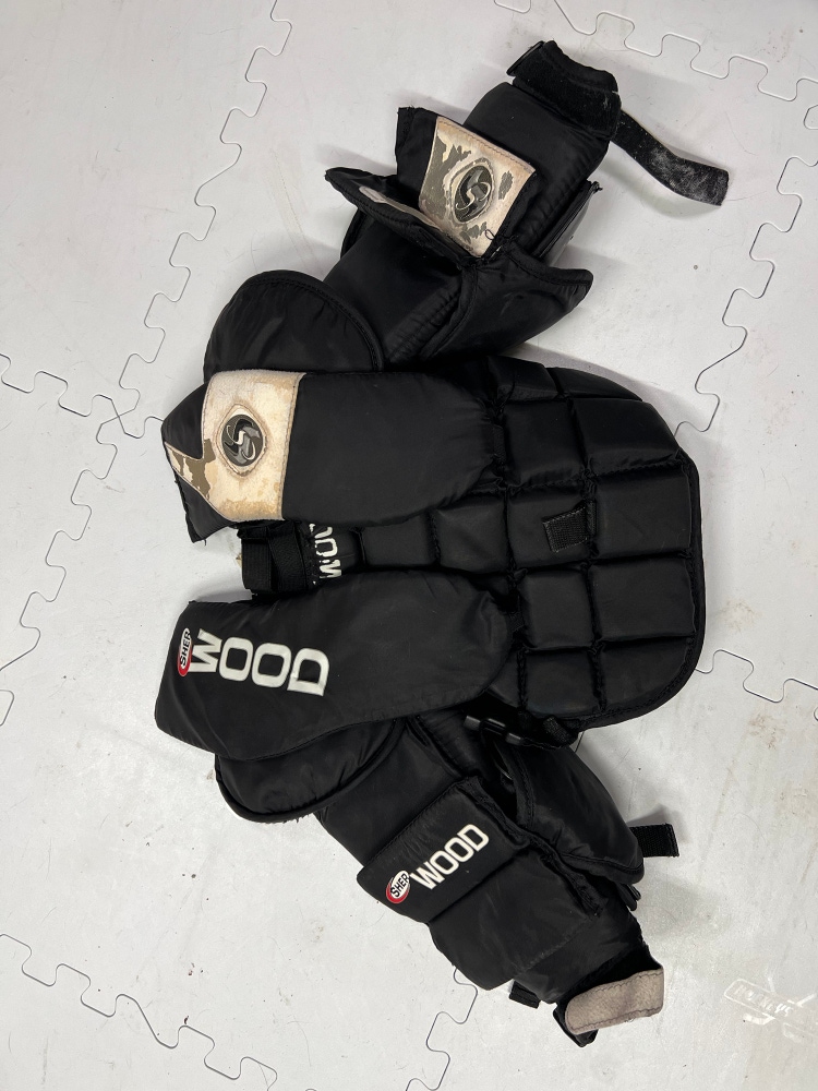 Used  Sher-Wood Goalie Chest Protector