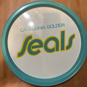 Vintage California Golden Seals tin plate