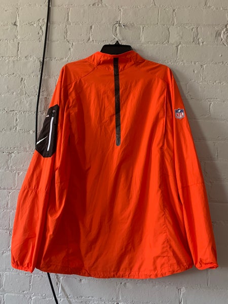 Nike NFL Cleveland Browns Team Gear Light Pullover Windbreaker 1/4