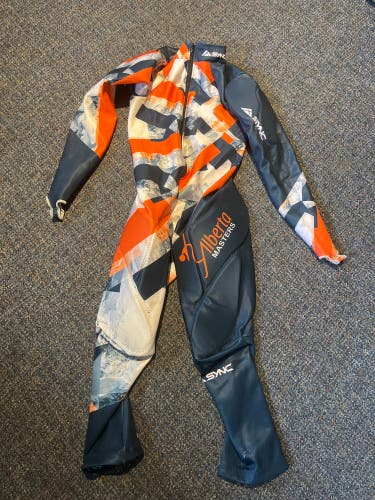 Used Large Alberta Masters SYNC Ski Suit FIS Legal