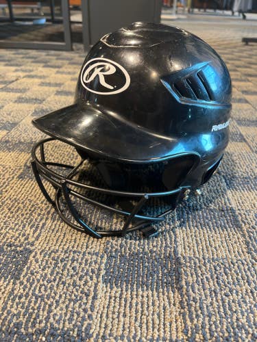 Used 6 1/2 - 7 1/2 Rawlings Batting Helmet