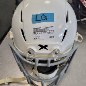 Used Xenith 2018 Epic + Lg Football Helmets