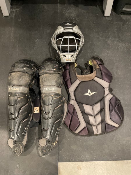 Used All Star System 7 Axis Catcher's Set