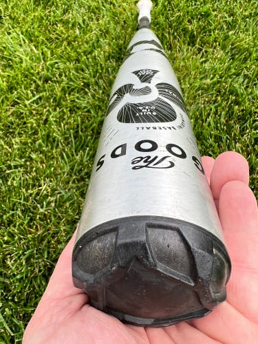 Used BBCOR Certified DeMarini (-3) 30 oz 33" The Goods Bat